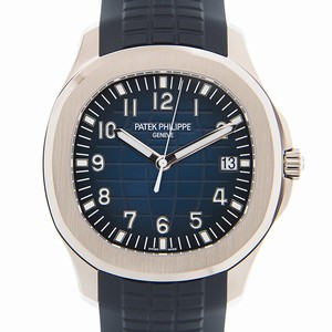 Patek Philippe AQUANAUT 5168G-001 Automatic 18kt White Gold Blue 