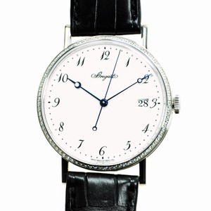 Breguet CLASSIC 5178BB/29/9V6/D000 Automatic 18kt White Gold & Diamond White