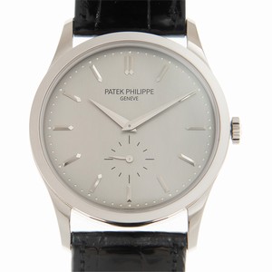 Patek Philippe CALATRAVA 5196G-001 Manual Wind 18kt White Gold Gray