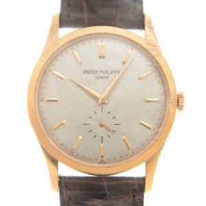 Patek Philippe CALATRAVA 5196R-001 Manual Wind 18kt Rose Gold White