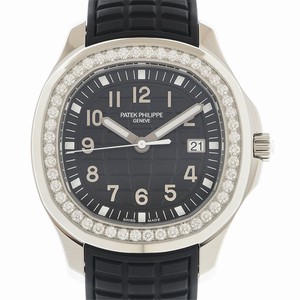 Patek Philippe AQUANAUT 5267/200A-001 Quartz Stainless Steel & Diamonds Black