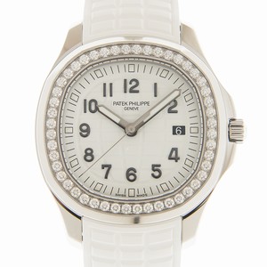 Patek Philippe AQUANAUT 5267/200A-010 Quartz Stainless Steel & Diamonds White
