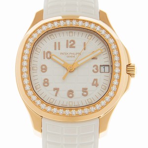 Patek Philippe AQUANAUT 5268/200R-001 Automatic 18kt Rose Gold & Diamonds White