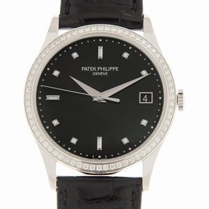 Patek Philippe CALATRAVA 5297G-001 Automatic 18kt White Gold & Diamond Black