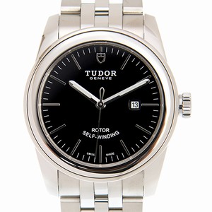 Tudor GLAMOUR DATE 53000-68030-BK Automatic Stainless Steel Black