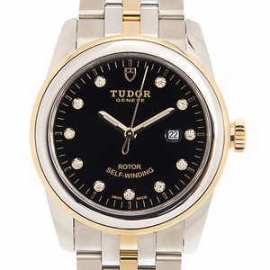 Tudor GLAMOUR DATE 53003-68033-11DI-BK Automatic Gold & Steel Black
