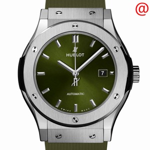 Hublot CLASSIC FUSION 542.NX.8970.RX Automatic Stainless Steel & Titanium Green