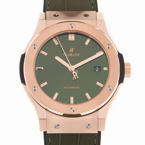 Hublot CLASSIC FUSION 542.OX.8980.LR Automatic 18kt Rose Gold Purple