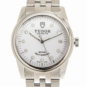 Tudor GLAMOUR DATE 55000-68050-10DI-WT Automatic Stainless Steel White