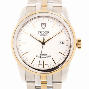 Tudor GLAMOUR DATE 55003-68053-CH Automatic 18kt Gold & Steel White