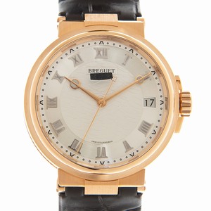 Breguet MARINE 5517BR/12/9ZU Automatic 18kt Rose Gold Silver