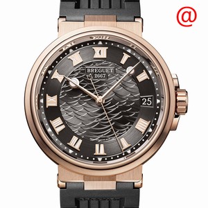 Breguet MARINE 5517BR/G3/5ZU Automatic 18kt Rose Gold Gray
