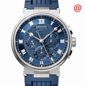 Breguet MARINE 5527BB/Y2/5WV Automatic 18kt White Gold Blue 