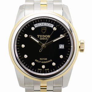 Tudor GLAMOUR DATE 56003-68063-10DI-BK Automatic Stainless Steel Black