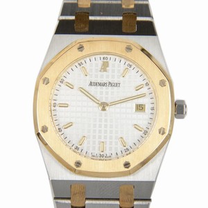 Audemars Piguet ROYAL OAK 56175SA.O.0789SA.09 Quartz 18kt Gold & Steel Silvery & White