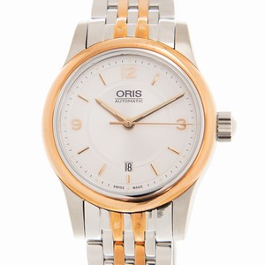 Oris CLASSIC DATE 561 7650 4331( 8 14 63) Automatic Gold-Plated & Stainless Steel White