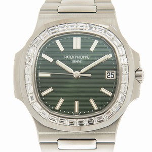 Patek Philippe NAUTILUS 5711/1300A-001 Automatic Stainless Steel & Diamonds Green