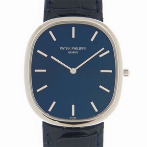 Patek Philippe GOLDEN ELLIPSE 5738P-001 Automatic Platinum Blue 