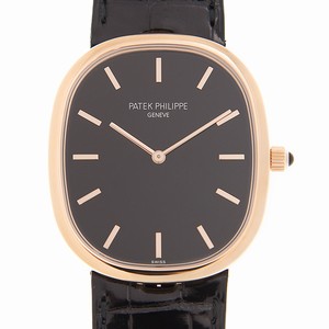 Patek Philippe GOLDEN ELLIPSE 5738R-001 Automatic 18kt Rose Gold Black