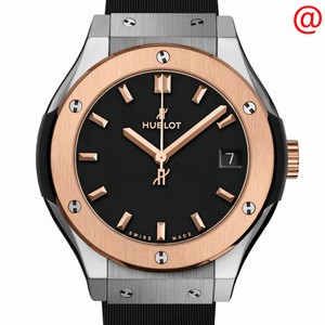 Hublot CLASSIC FUSION 581.NO.1181.RX Quartz 18kt Rose Gold & Titanium Black