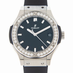 Hublot CLASSIC FUSION 581.NX.1171.RX.1104 Quartz Titanium & Diamond Black