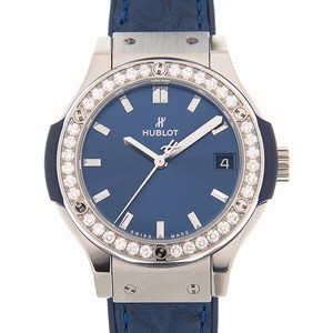 Hublot CLASSIC FUSION 581.NX.7170.LR.1204 Quartz Stainless Steel Blue 