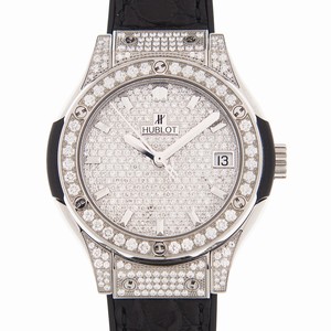 Hublot CLASSIC FUSION 581.NX.9010.LR.1704 Quartz 18kt White Gold Silver