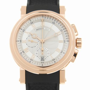 Breguet MARINE 5827BR/12/5ZU  Automatic 18kt Rose Gold Silver
