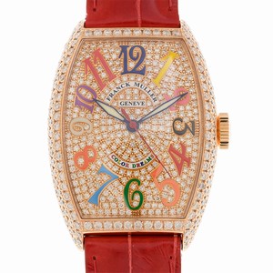 Franck Muller COLOR DREAMS 5850 SC COL DRM D CD (5N) Automatic 18kt Rose Gold & Diamonds Gold