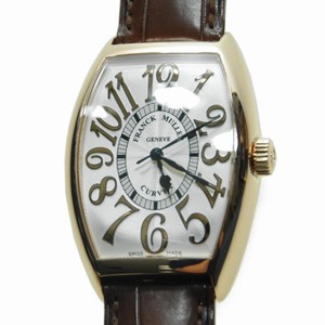 Franck Muller CINTREE CURVEX 5850 SC REL (5N) Automatic 18kt Rose Gold Silver
