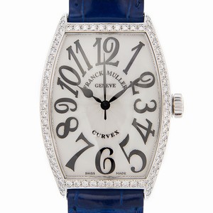 Franck Muller CINTREE CURVEX 5851 M SC D 1R (AC) Automatic Stainless Steel White