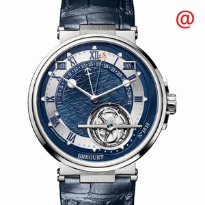 Breguet MARINE 5887PT/Y2/9WV Automatic Platinum Blue 