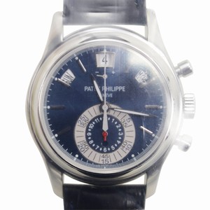 Patek Philippe COMPLICATIONS 5960P-015 Automatic 950 Platinum Dark Blue 
