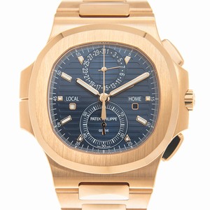Patek Philippe NAUTILUS 5990/1R-001 Automatic 18kt Rose Gold Blue 