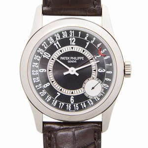 Patek Philippe CALATRAVA 6000G-010 Automatic 18kt White Gold Brown 