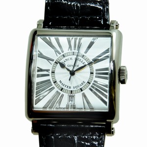 Franck Muller MASTER SQUARE 6000 H SC DT (OG) Automatic 18kt White Gold Silver