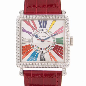 Franck Muller  6000 H SC DT COL DRM R D (OG) Quartz 18kt White Gold & Diamond White