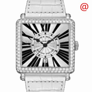 Franck Muller MASTER SQUARE 6000 H SC DT D 1R BL R(AC) Automatic Stainless Steel & Diamonds Silver