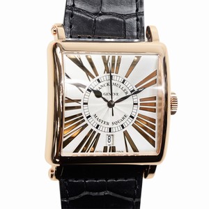 Franck Muller MASTER SQUARE 6000 H SC DT REL R (5N) Automatic 18kt Rose Gold Silver