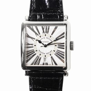 Franck Muller MASTER SQUARE 6000 H SC DT REL R (OG) Automatic 18kt White Gold Silver