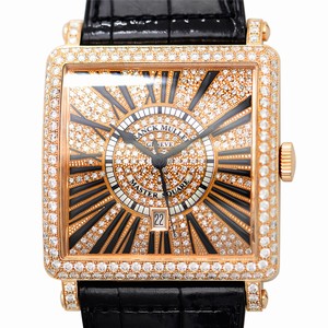 Franck Muller MASTER SQUARE 6000 K SC DT R D CD (5N) Automatic 18kt Rose Gold & Diamonds Gold