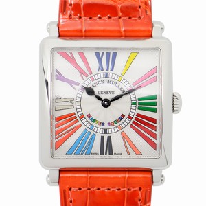 Franck Muller MASTER SQUARE 6002 M QZ COL DRM (AC) Quartz Stainless Steel Silver