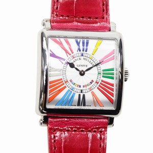 Franck Muller MASTER SQUARE 6002 M QZ COL DRM R (AC) Quartz Stainless Steel Silver