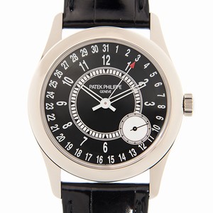 Patek Philippe CALATRAVA 6006G-001 Automatic 18kt White Gold Black