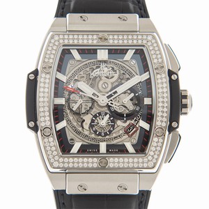 Hublot BIG BANG 601.NX.0173.LR.1104 Automatic Titanium & Diamond Silver