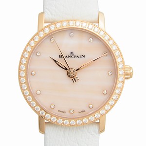 Blancpain WOMEN 6102-2954-95A Automatic 18kt Rose Gold & Diamonds Pink