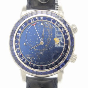 Patek Philippe GRAND COMPLICATIONS 6104-11P-010 Automatic 18kt White Gold & Sapphire Blue 