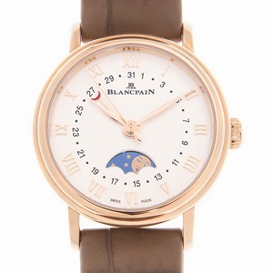 Blancpain CLASSIC 6106-3642-55A Automatic 18kt Rose Gold White