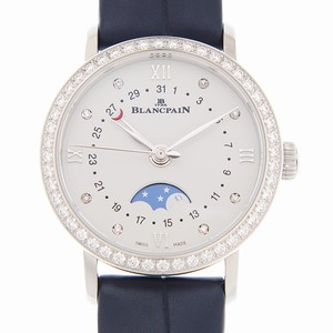 Blancpain VILLERET 6106-4628-55A Automatic Stainless Steel & Diamonds White
