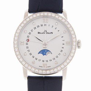 Blancpain CLASSIC 6126-4628-55B Automatic Stainless Steel & Diamonds White